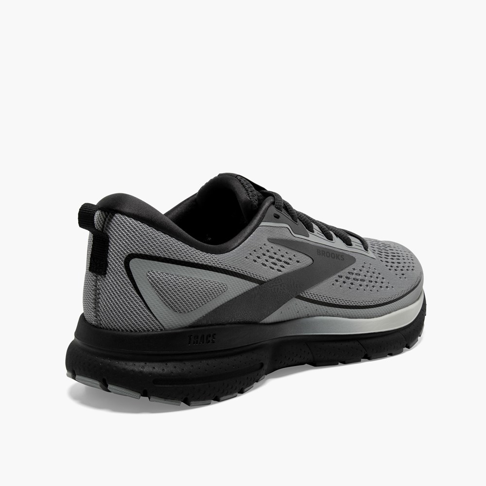 Chaussures Running Route Brooks Trace 3 Grise Noir Homme | MOI-5224573